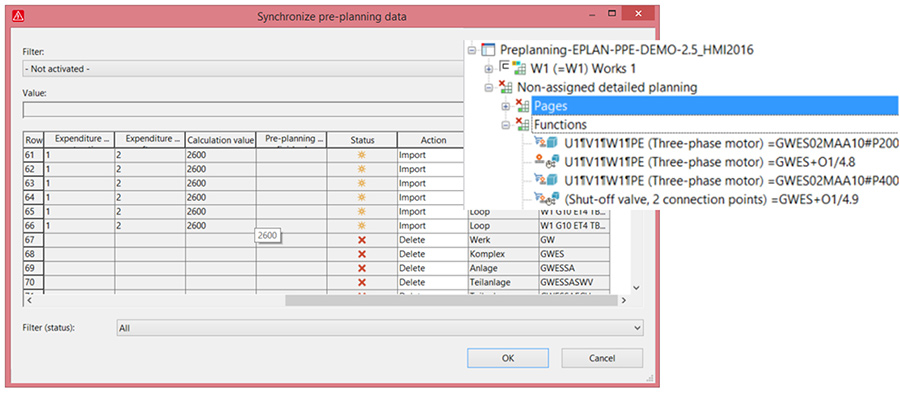 Import Preplanning